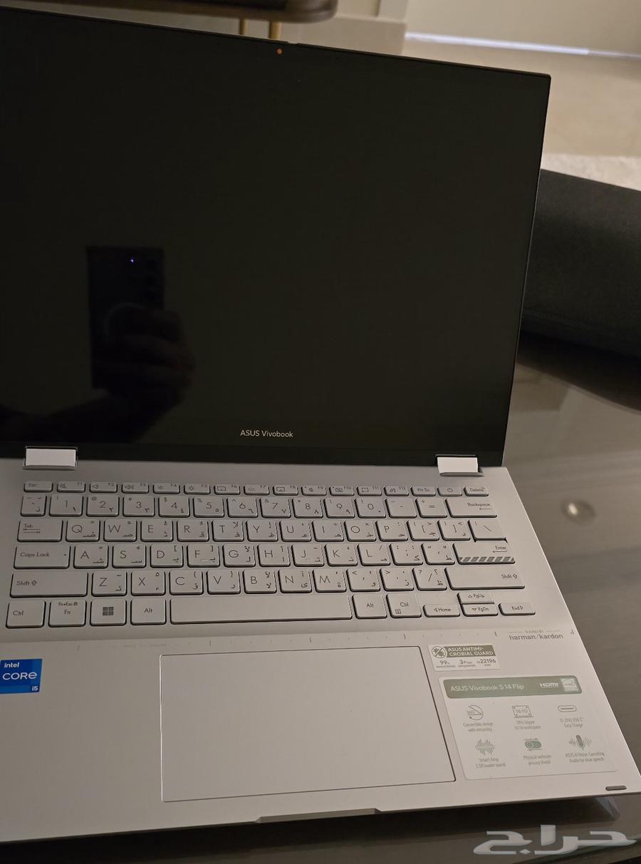 لاب توب أسوس فيفو بوك مع خاصية طي الشاشة بالعكس64542913037442114