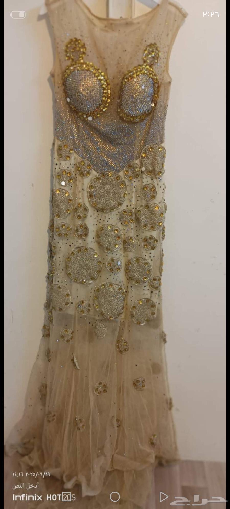 فستان للبيع مستعمل خفيف مقاس M64538598826114110