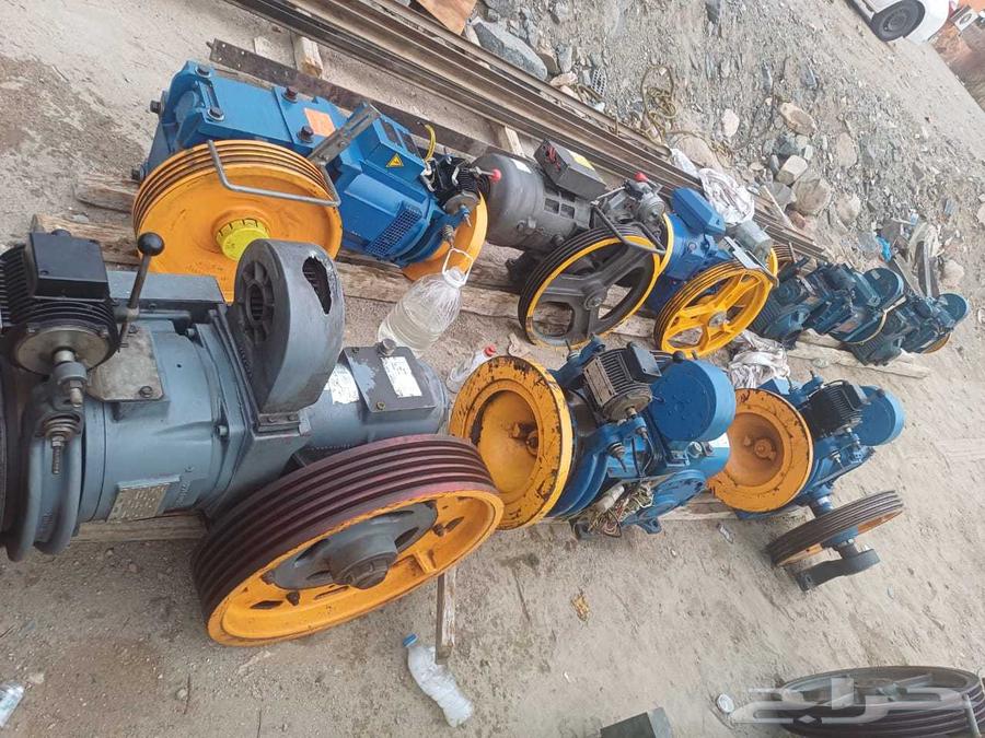 مكين مصاعد مستخدمه للبيع64538513917185114