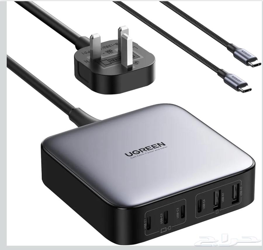شاحن سريع 6 في 1 من USB-UGREEN64538190617603110