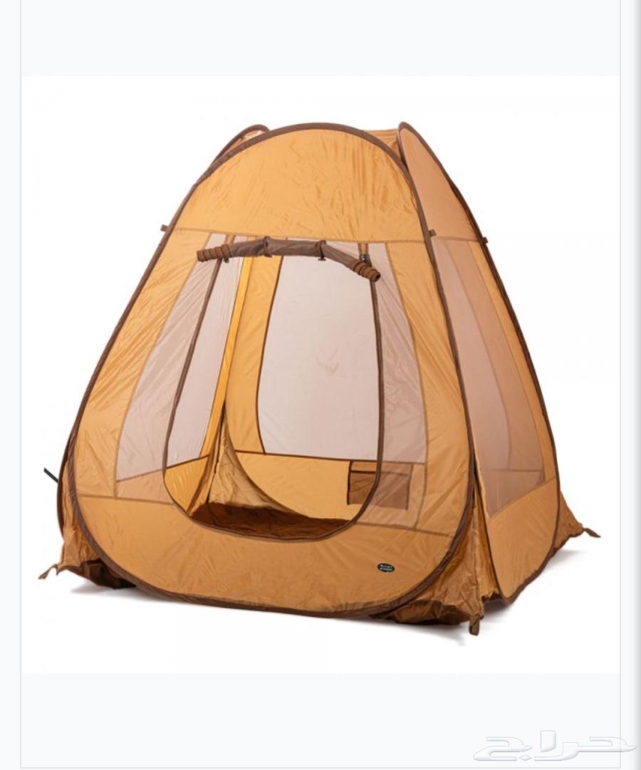 خيمة ناموسية من الرماية اللون بني . جديدة64538739748225111
