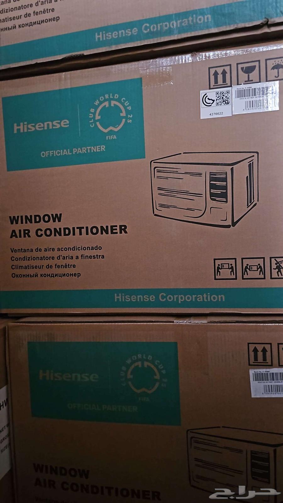 عرض خاص   مكيف شباك هايسنس 18- 24وحدة - الموديل الجديد64535736994946111