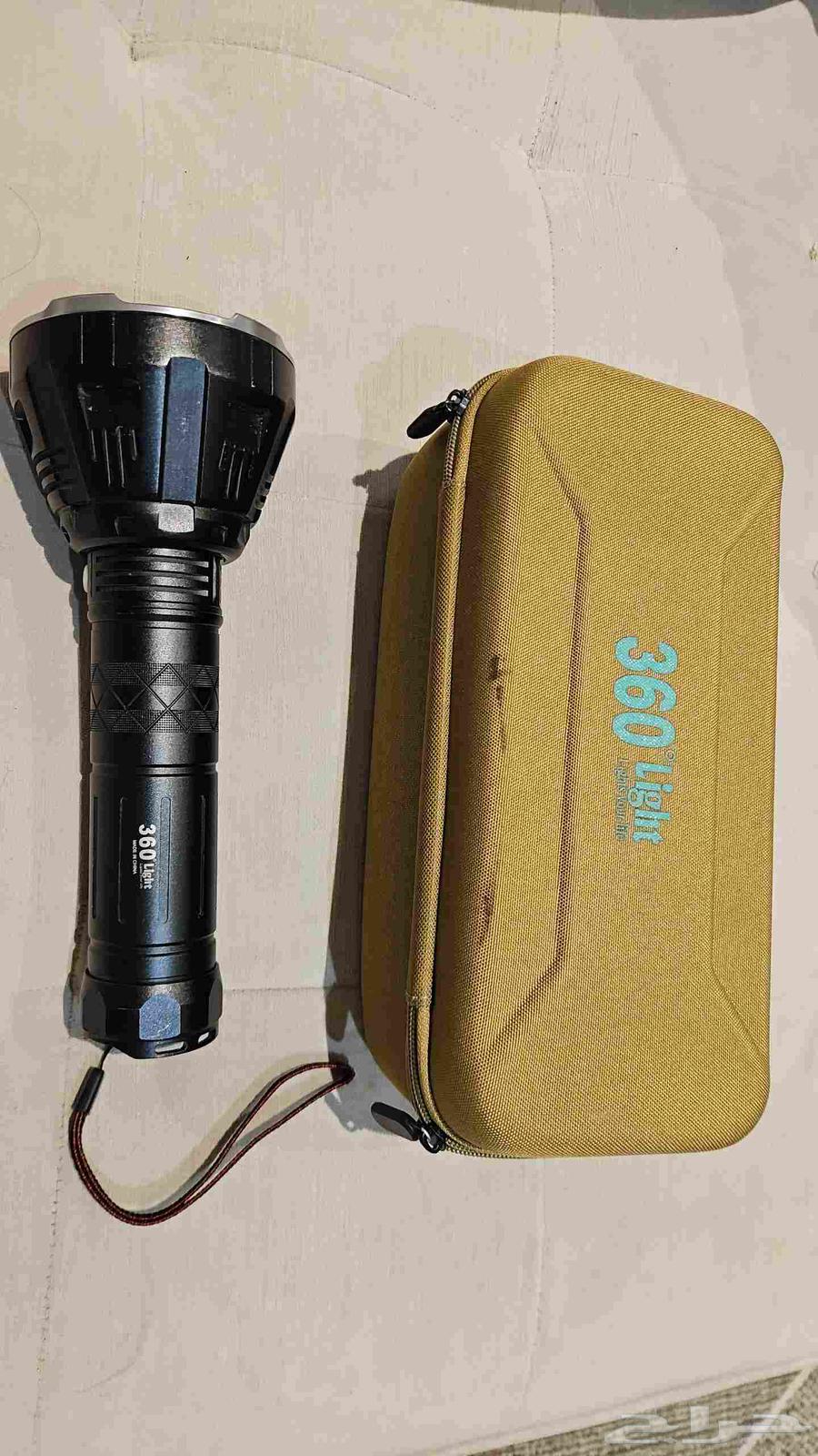 360 Company 1.5km Flashlight with Type-C Charger64541122603011111