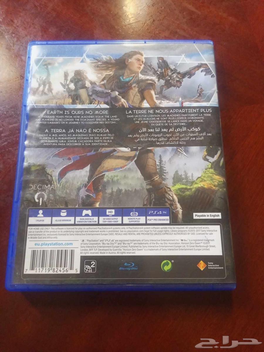 شريط سوني4 هورايزون زيرو داون حاله نضيفه لاعلي سوم او البدل64539797181442113