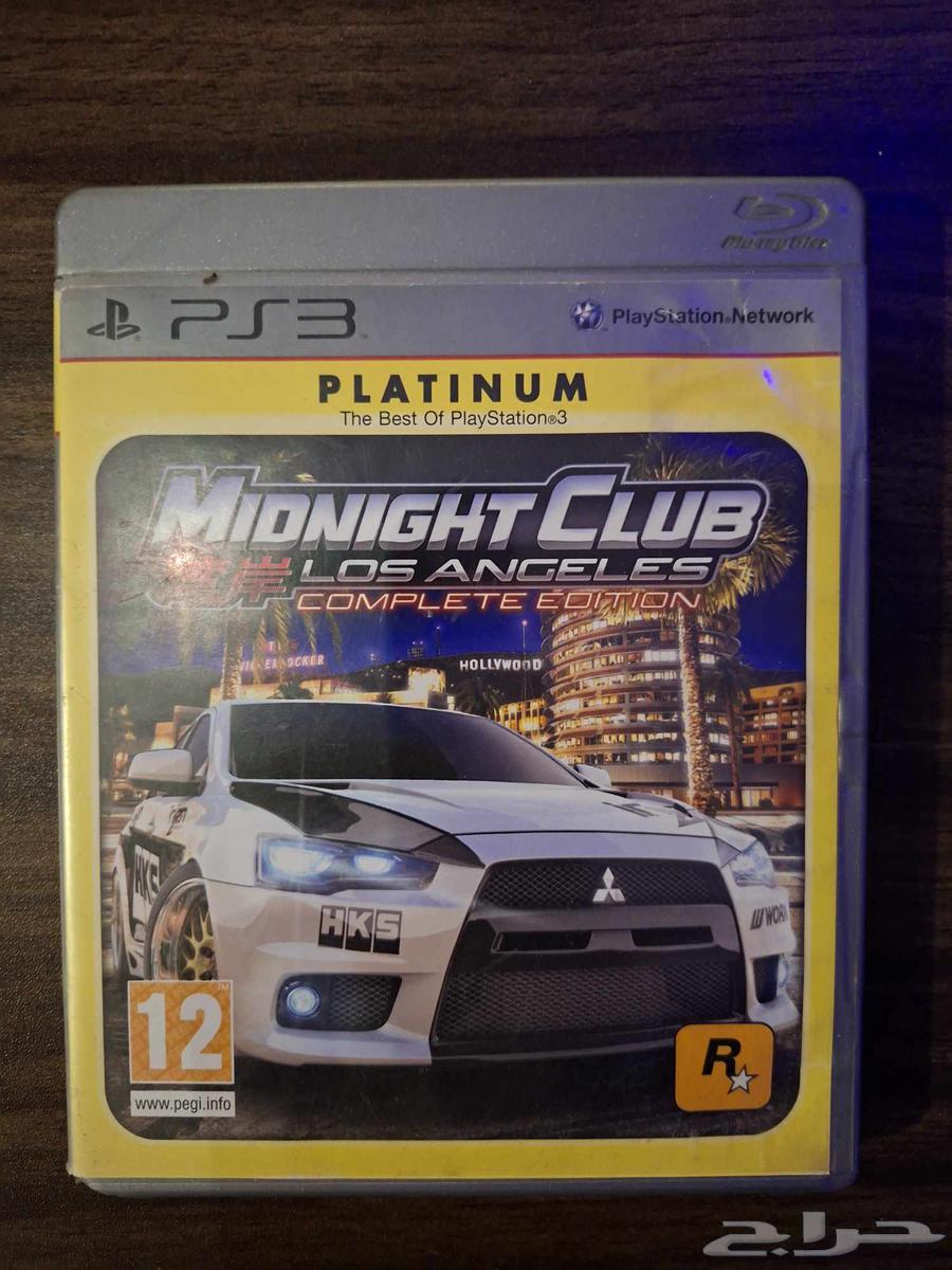 للبيع شريط سباق الليل Midnight Club Las Angeles64535652782979110