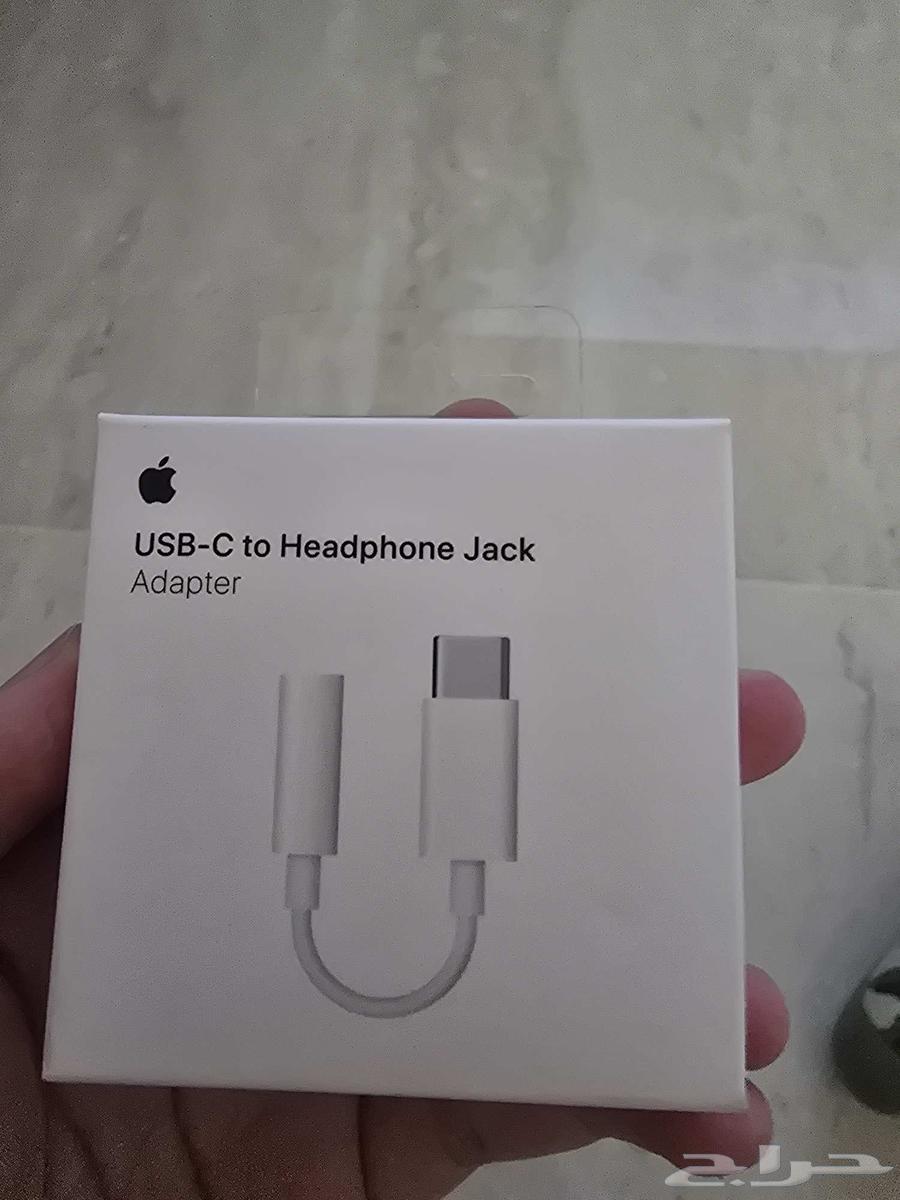 محو ل USB-C إلى مقبس صوت من آبل Apple USB-C to Audio Jack (W64539486197635110