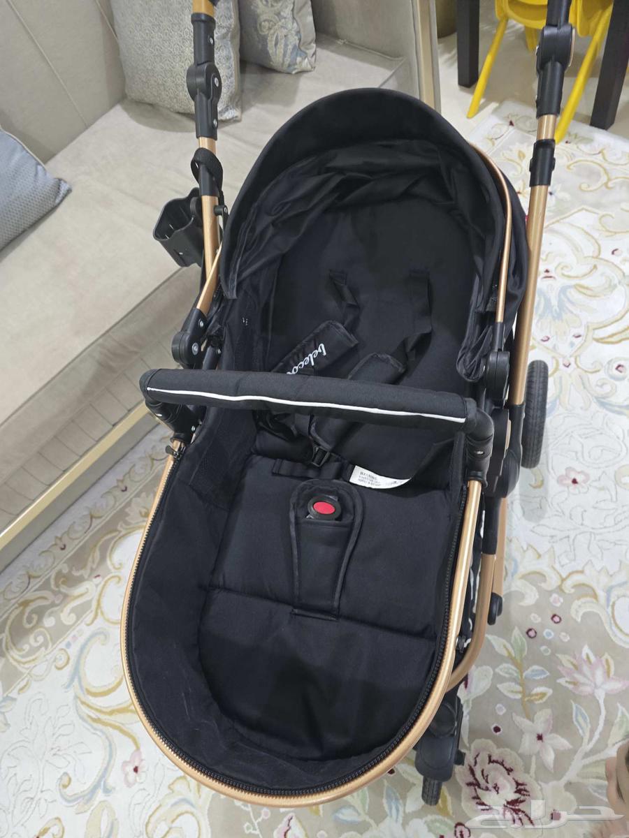 عربة اطفال وكرسي هزاز64542147295490114