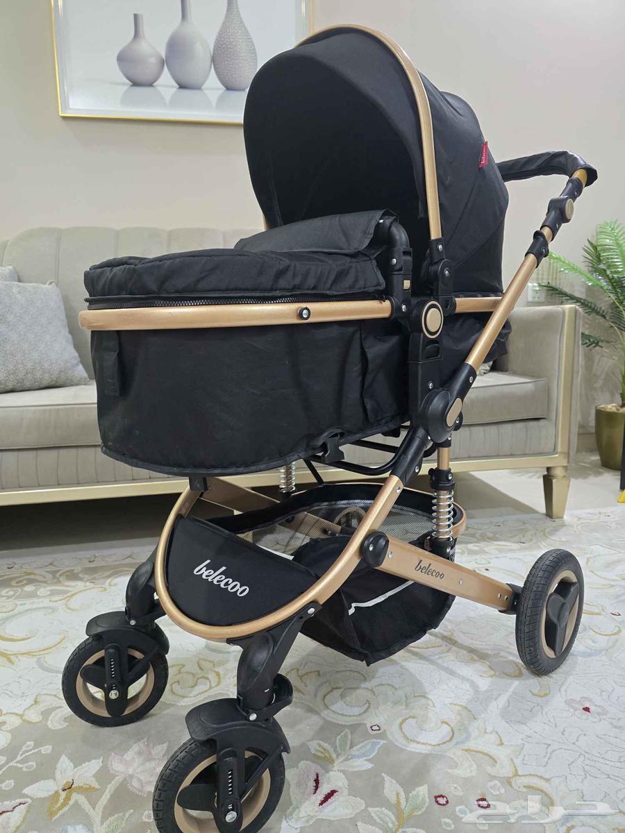 عربة اطفال وكرسي هزاز64542147295490110