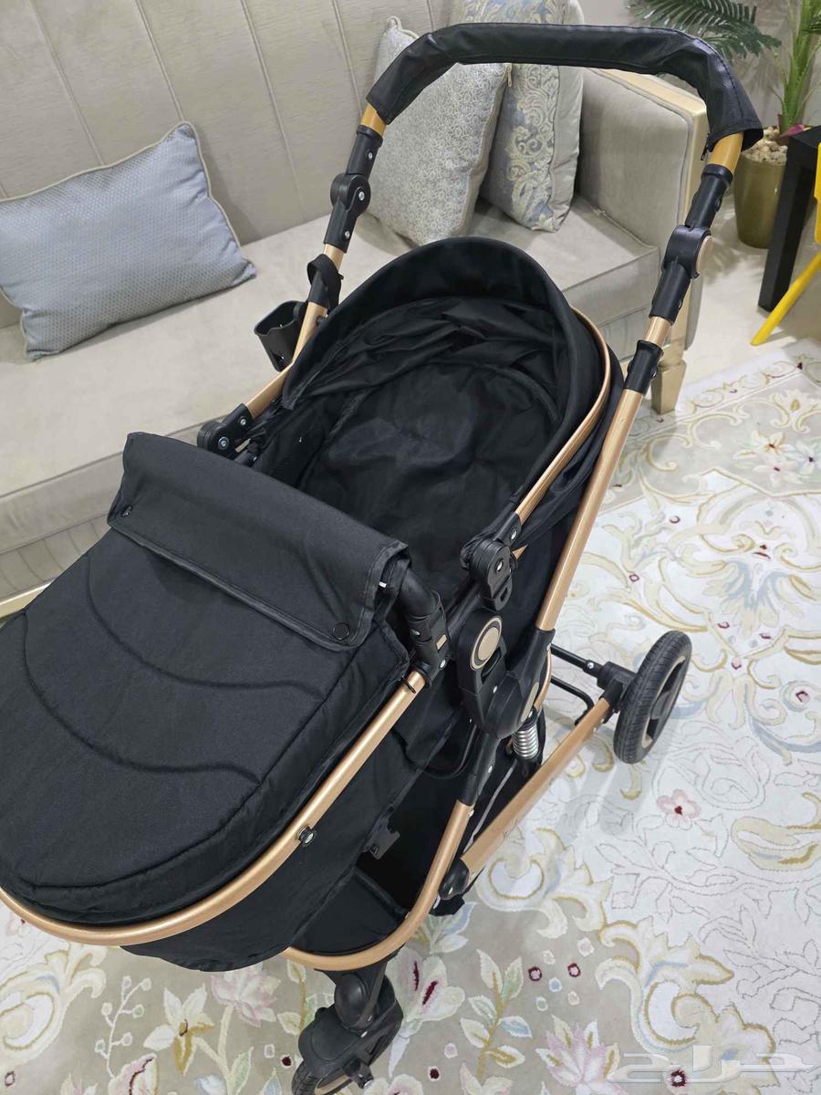 عربة اطفال وكرسي هزاز64542147295490113