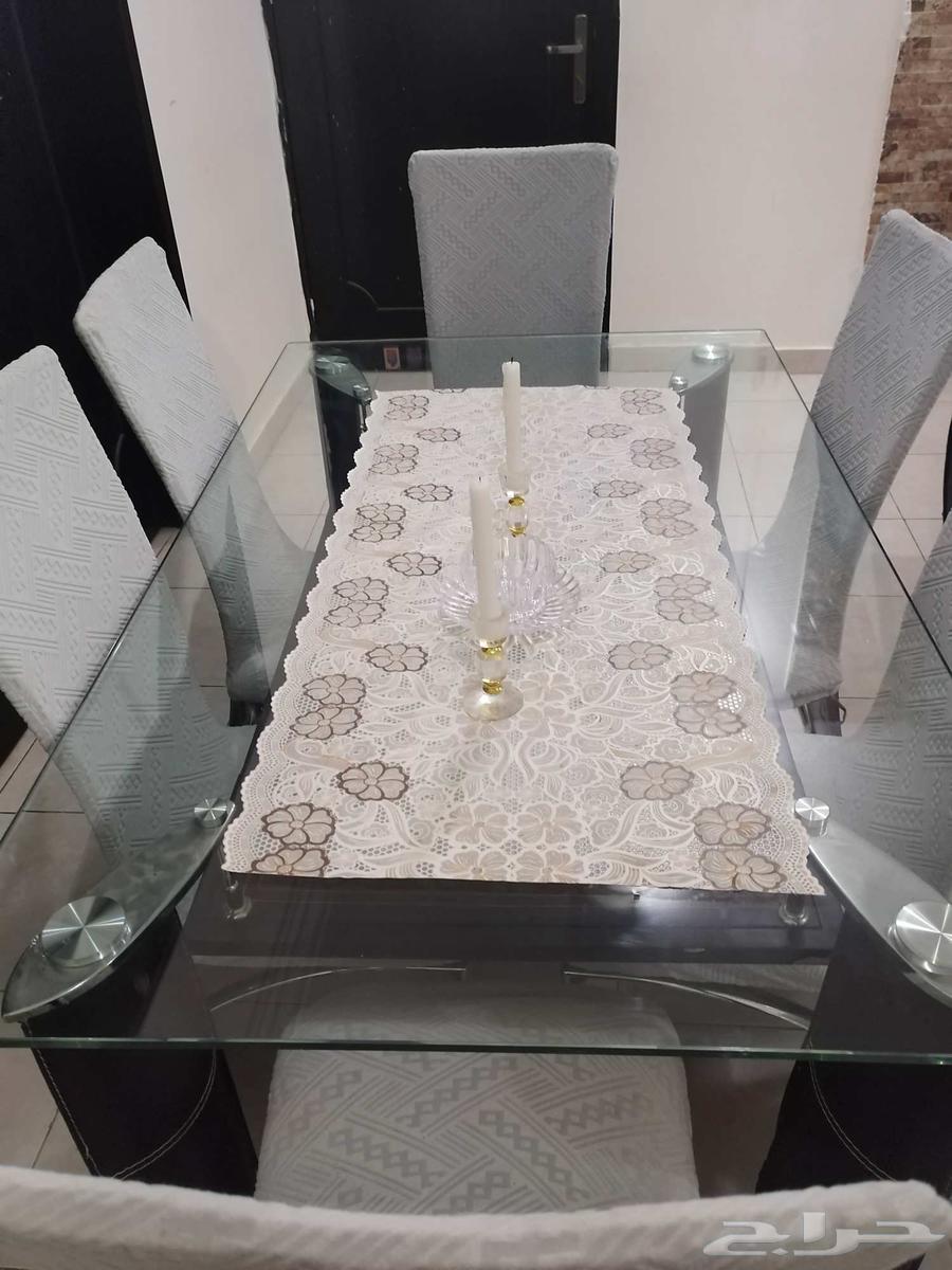 طاولة طعام لـ 6 أشخاص مع كرسي64536823031042111