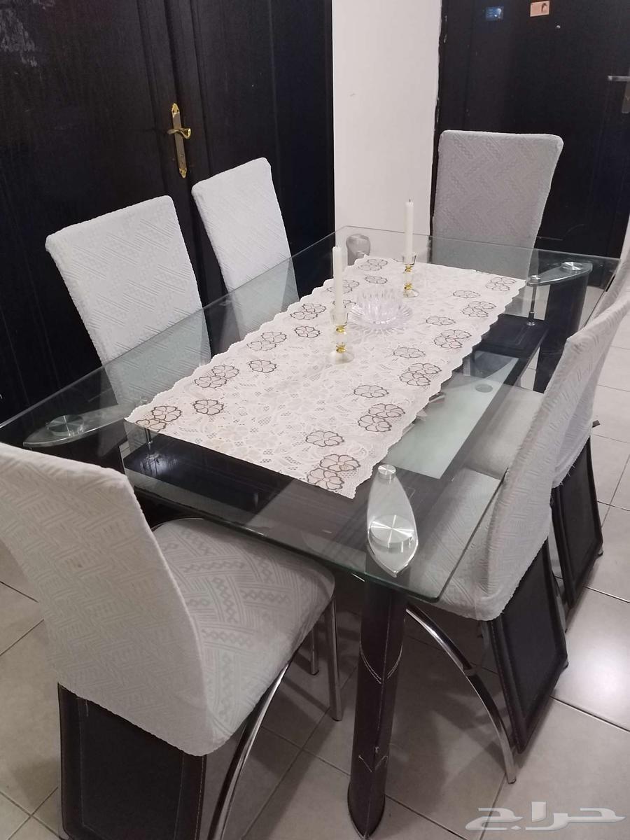 طاولة طعام لـ 6 أشخاص مع كرسي64536823031042110