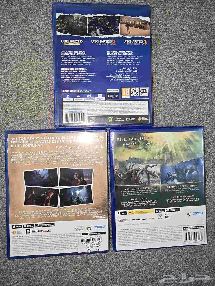 Uncharted Trilogy, The Legacy of Thieves, and The Last of Us64417184017154111