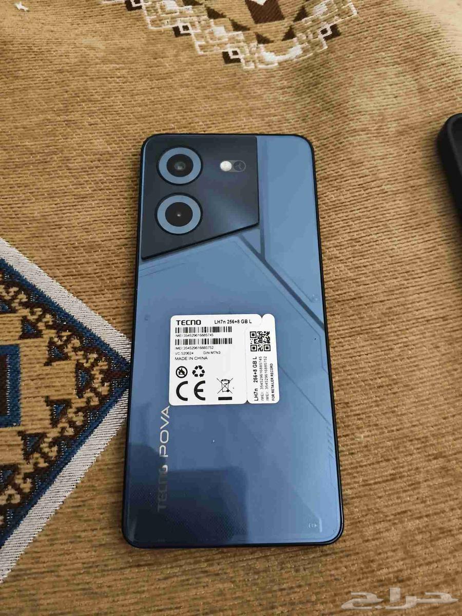 جوال تكنوا بوفا 5نظيف جداجدا ذاكره256 رام 1664538317042690111