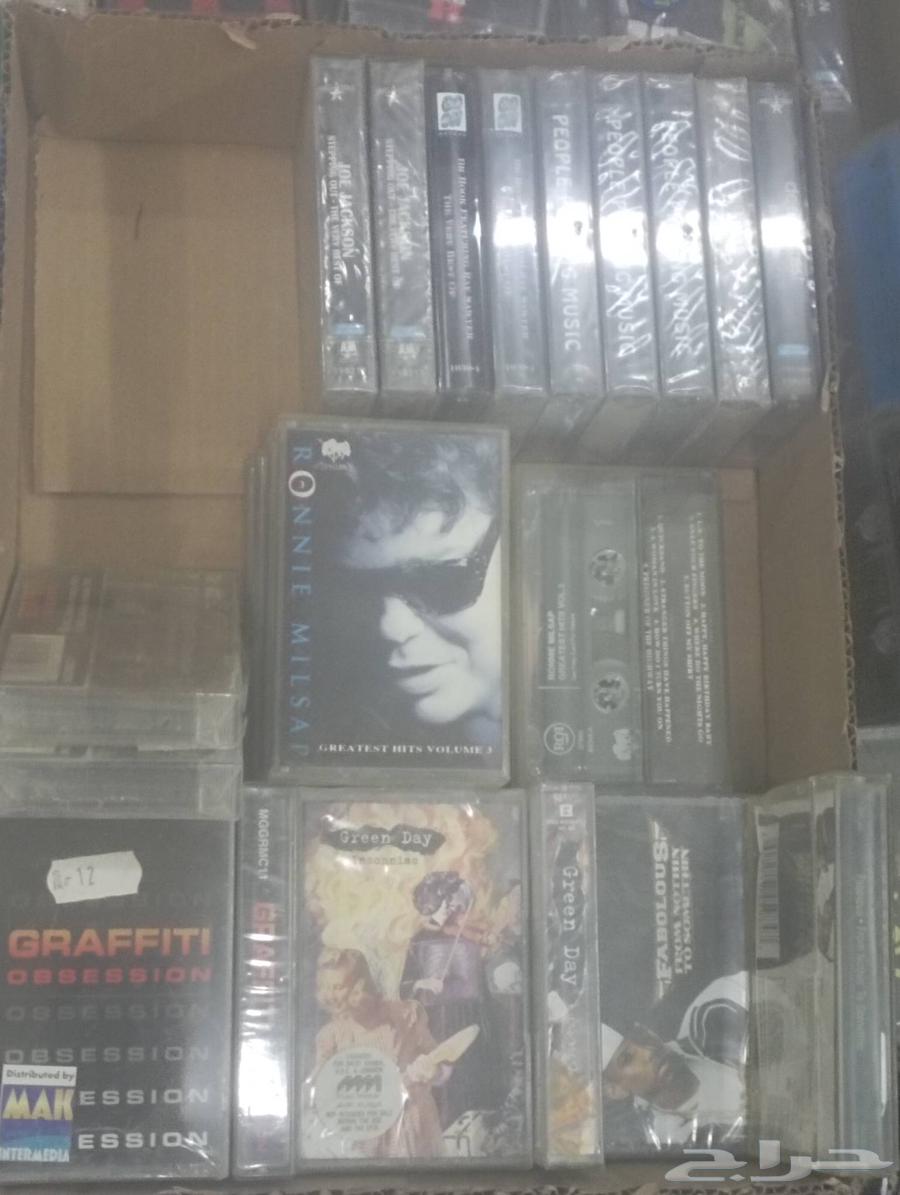 كاسيتات غربيه انجليزيه اسبانيه تركيه للبيع64540879466115111