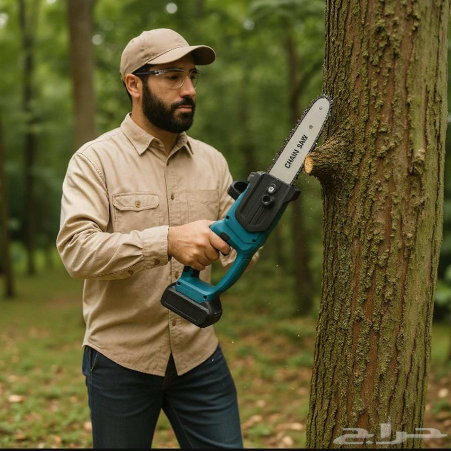 المنشار المتنقل الكهربائي 12 بوصة بطارية قوية بسعر 265 ريا64538092076929112