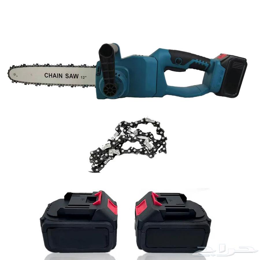 المنشار المتنقل الكهربائي 12 بوصة بطارية قوية بسعر 265 ريا64538092076929111