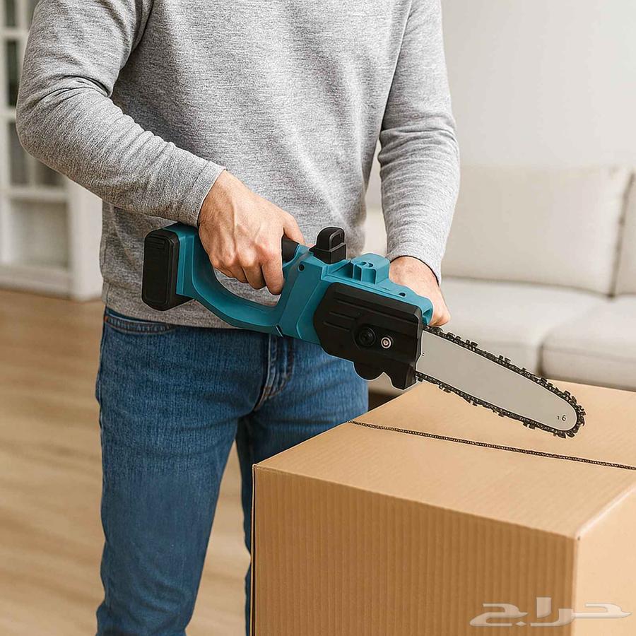 المنشار المتنقل الكهربائي 12 بوصة بطارية قوية بسعر 265 ريا64538092076929114