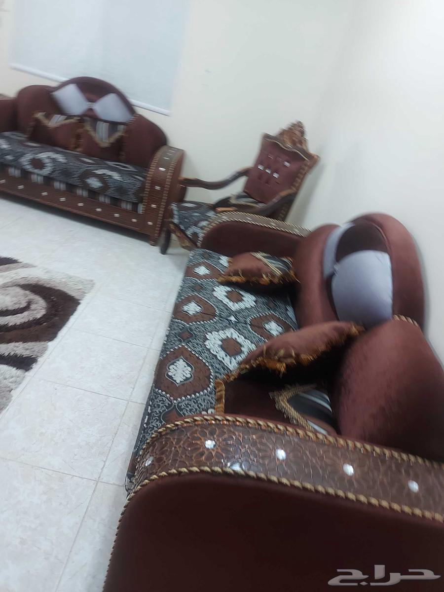 كنب 11 شخص نقش خشبي ( الفرشه هديه)64538401121154114