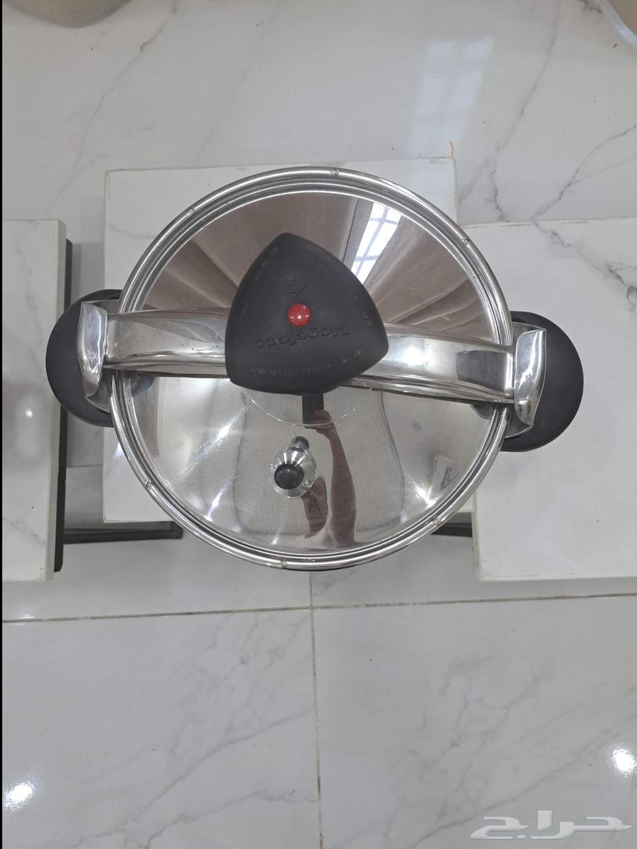 قدر ظغط اسباني استيل شبه جديد اصلي 8L64538148459395111