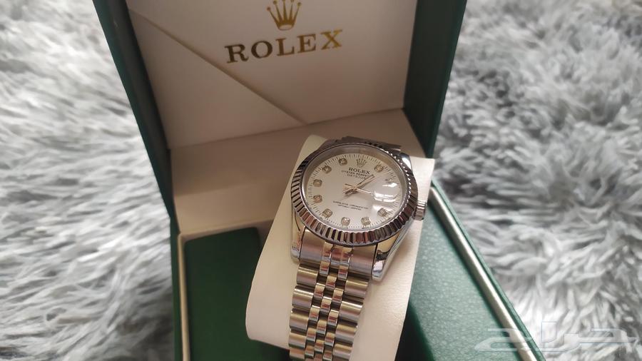 ساعة روليكس ديت جست فضي بميناء أبيض64537867865218112