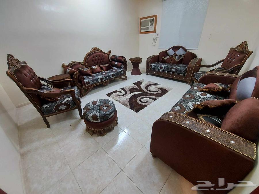 كنب 11 شخص نقش خشبي ( الفرشه هديه)64538401121154111