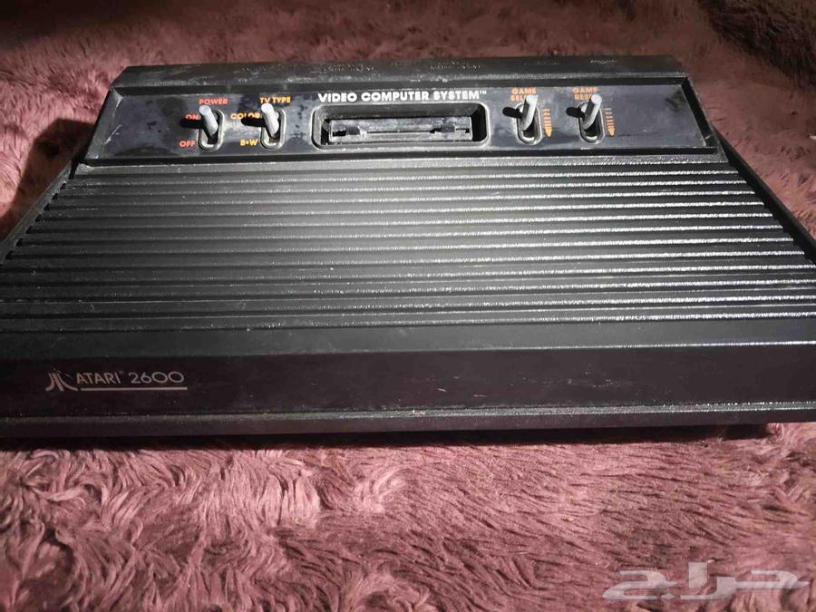 اتاري قديم تراثي موديل 2600 للبيع ع السوم64536585311107110