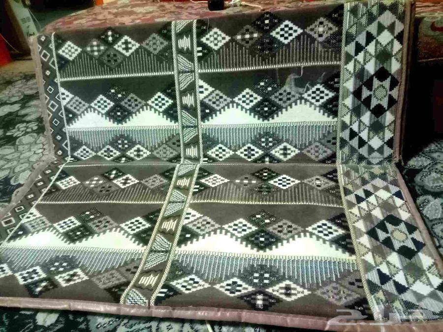 3 floor mats, 2 picnic mats, and 7 yellow branded cushions64537574398081113