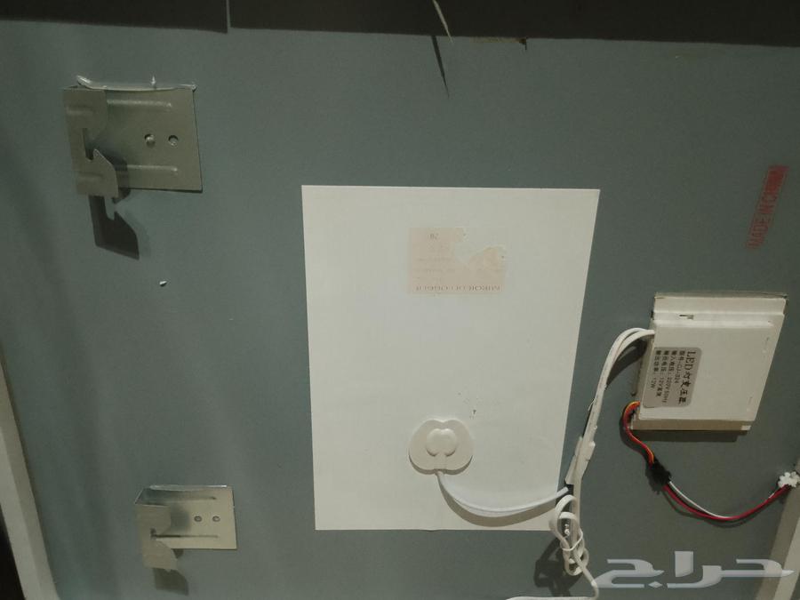 مرايا حمام LED بإضاءة ولمس كاملة بأسلاكها ومحولها64537672814466111