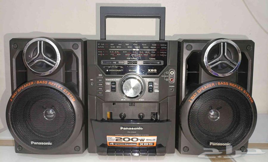 راديو وكاسيت باناسونيك بحاله جيده جدا كل الوظائف تعمل64535442686209111