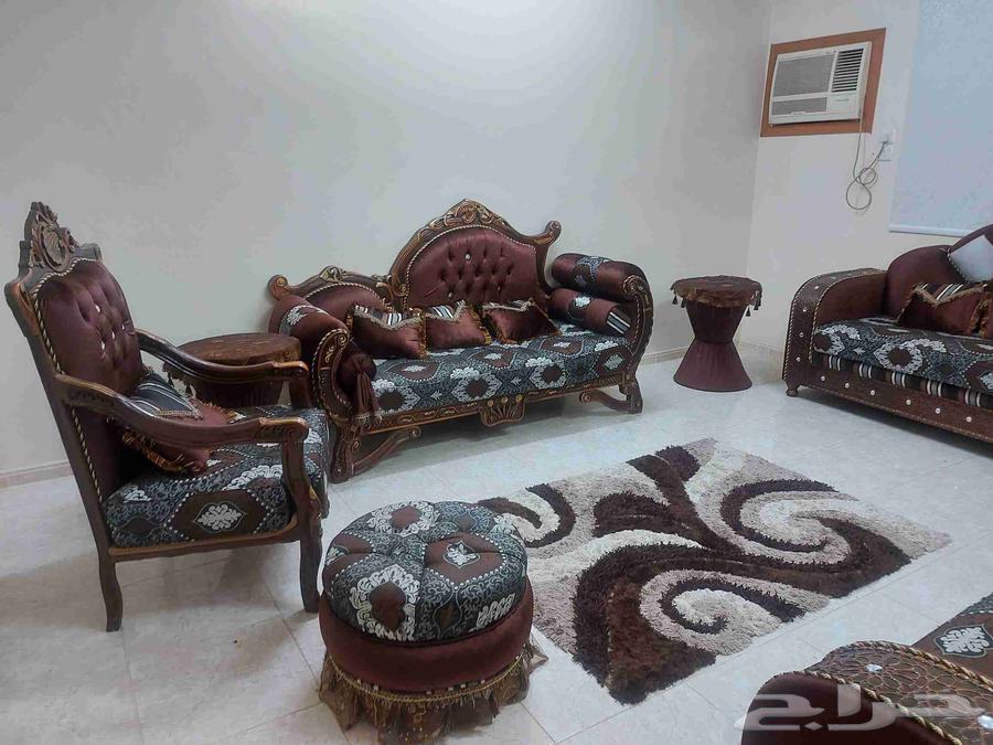 كنب 11 شخص نقش خشبي ( الفرشه هديه)64538401121154113