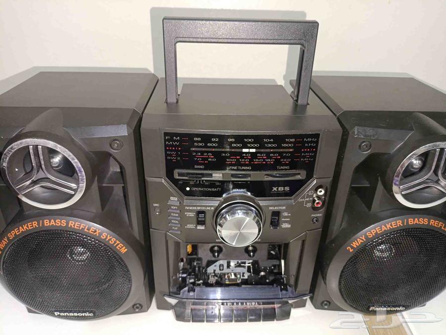 راديو وكاسيت باناسونيك بحاله جيده جدا كل الوظائف تعمل64535442686209110