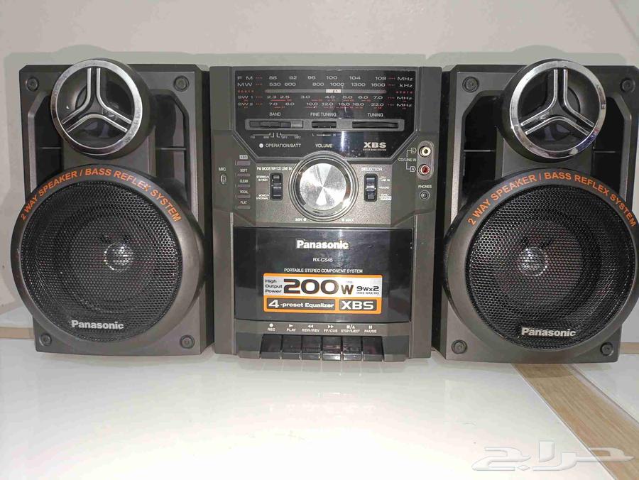 راديو وكاسيت باناسونيك بحاله جيده جدا كل الوظائف تعمل64535442686209112