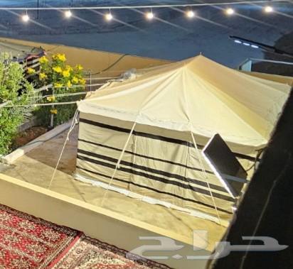 للبيع بيت شعر وخيمة64542387500801110