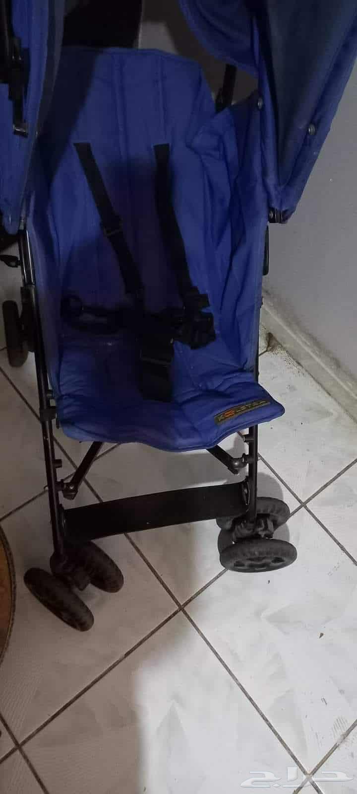 2 عربية أطفال و كرسي مرتغع للأطفال و 2 كرسي سيارة للأطفال64536529645313113