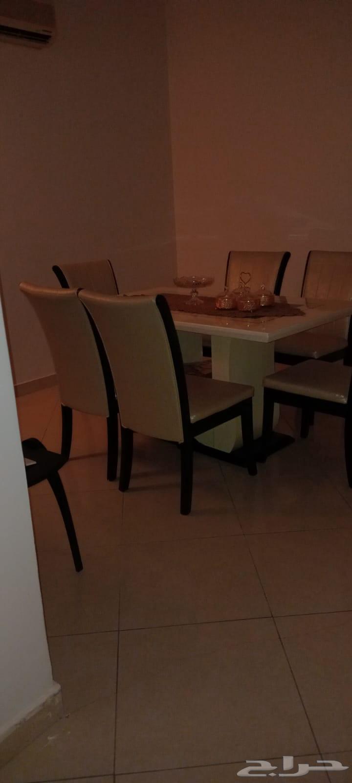 Chinese imported marble dining room set with 6 chairs, lightly used, selling due to lack of space64539116402435112