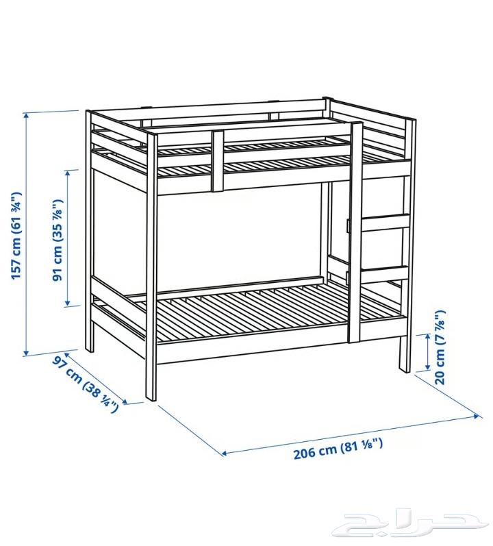 سرير دورين ايكيا64542118752643110