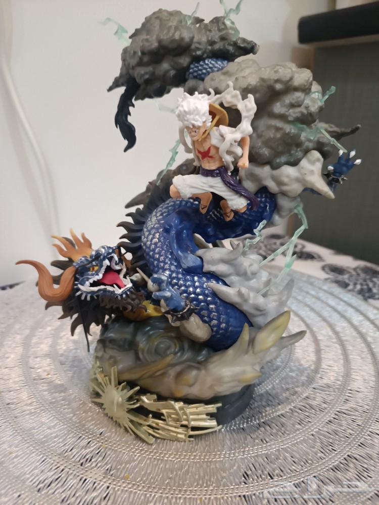 مجسم انمي من معركة لوفي المحرك الخامس و كايدو64541622904579111