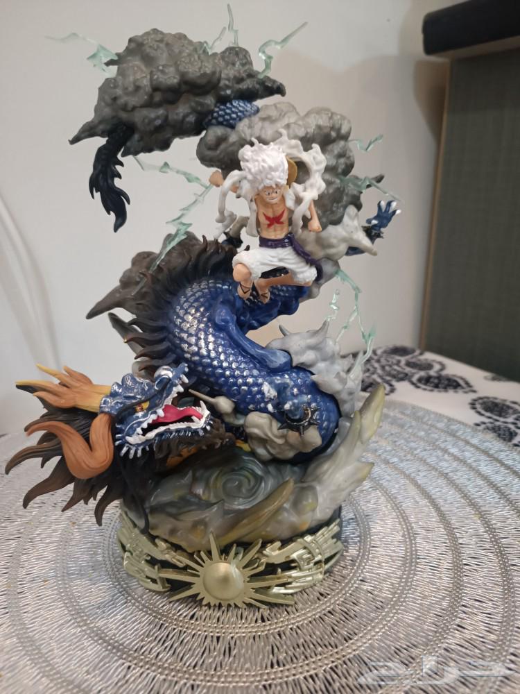 مجسم انمي من معركة لوفي المحرك الخامس و كايدو64541622904579110