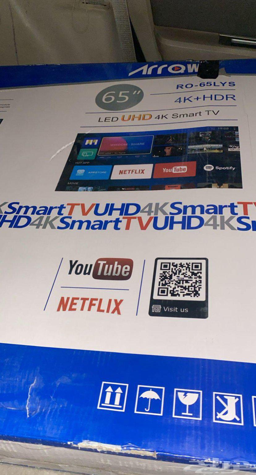 شاشه 65بوصه سمارت جديده ب 95064535149415297110