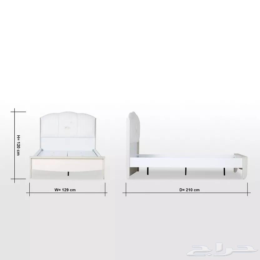 انهيار الاسعار سريرين بناتي 120 ب 704 ريال فقط من هوم سنتر64535903483777114