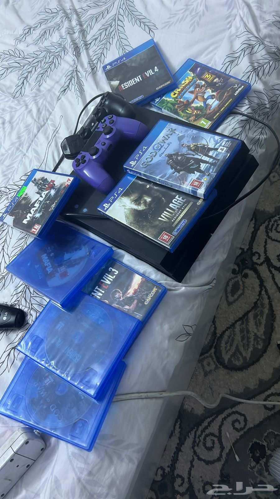 سوني 4 مع اكثر من 10 الألعاب64542217925507110