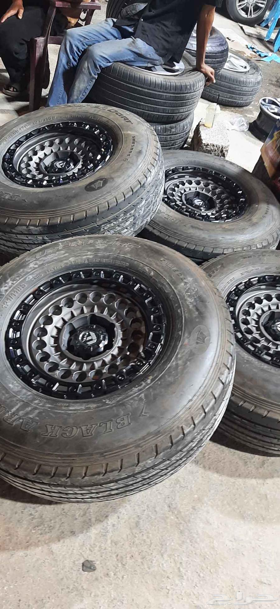 جنوط ميثود بكفراتها شواهين مقاس 17 تركب بلاتنيوم والجموس64539144696322113