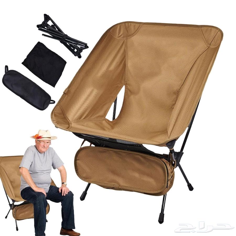 كرسي تخييم قابل للطي سهل الحمل ومريح64411446808705112