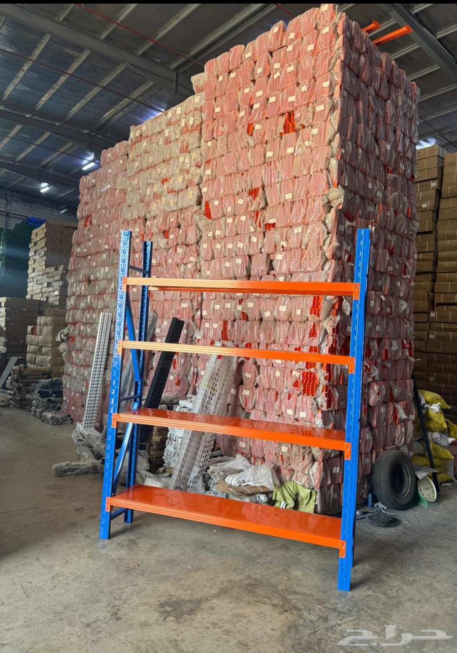 يوجد لدينا جميع انواع الرفوف جديد ومستخدم64411392695427111