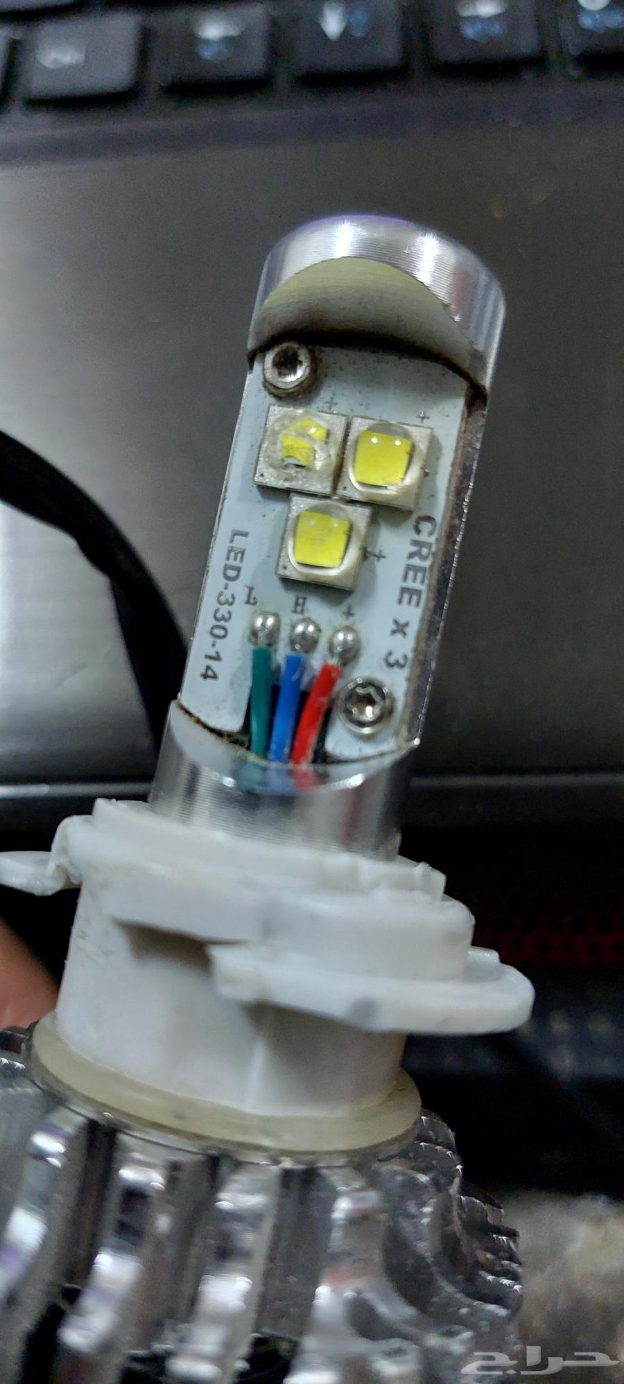 ليد h7 لون ابيض شغال على الشرط H7 led 30W 8 48V64568728398466114