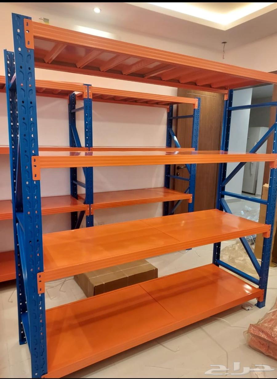 يوجد لدينا جميع انواع الرفوف جديد ومستخدم64411392695427113