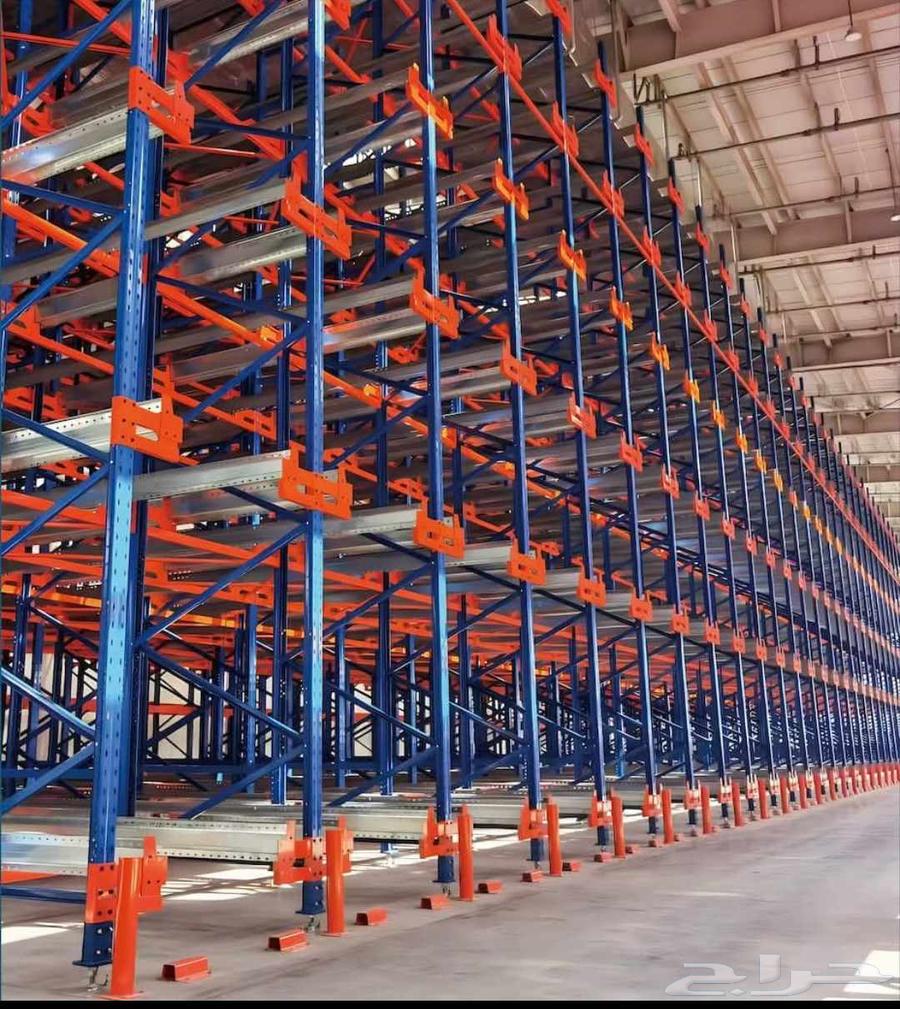 يوجد لدينا جميع انواع الرفوف جديد ومستخدم64411392695427112