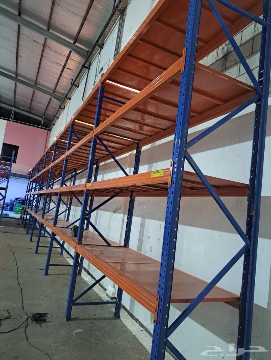 يوجد لدينا جميع انواع الرفوف جديد ومستخدم64411392695427114