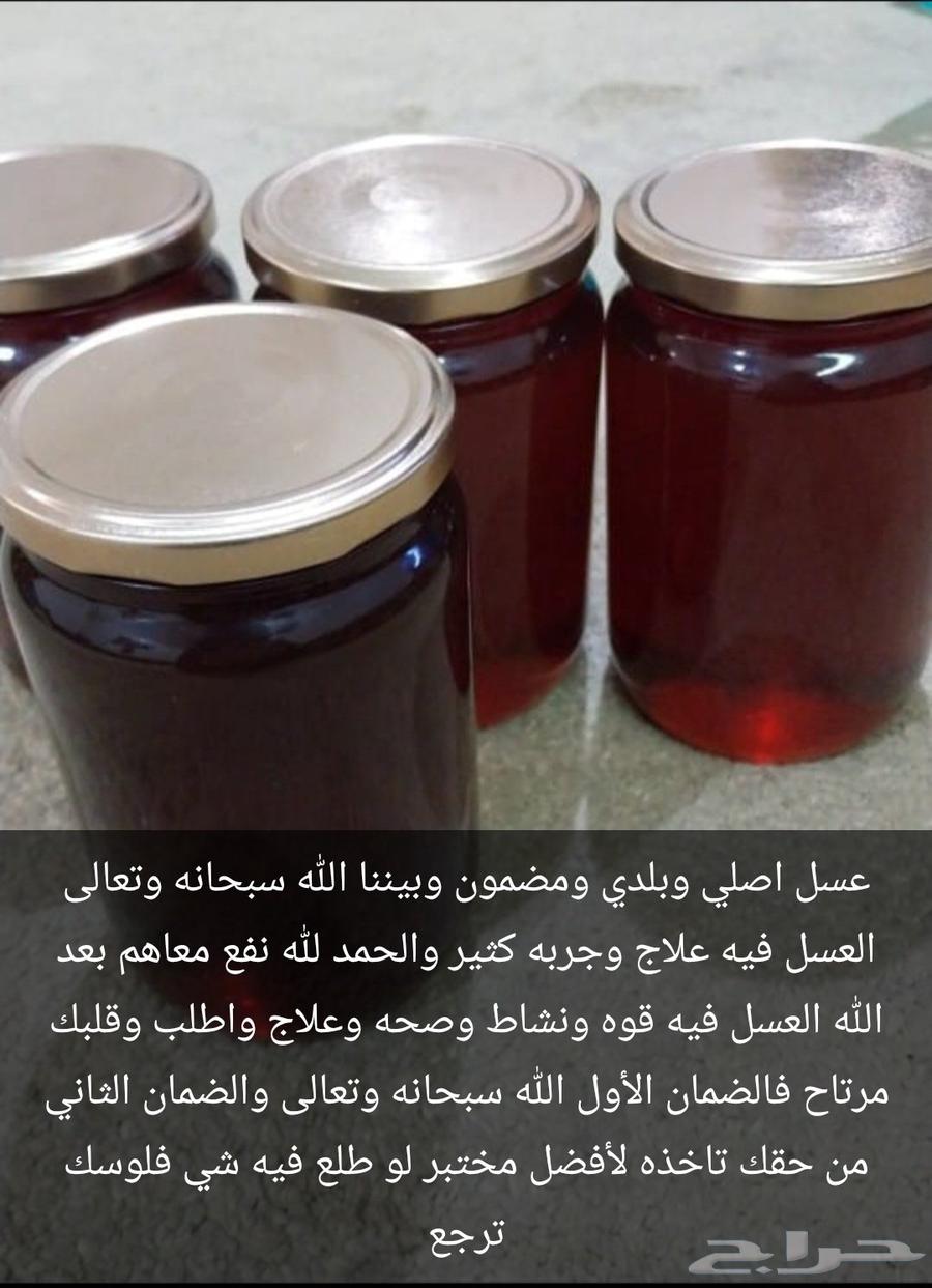 عسل اصلي وبلدي ومضمون الضمان ع الصوره64409045440258110
