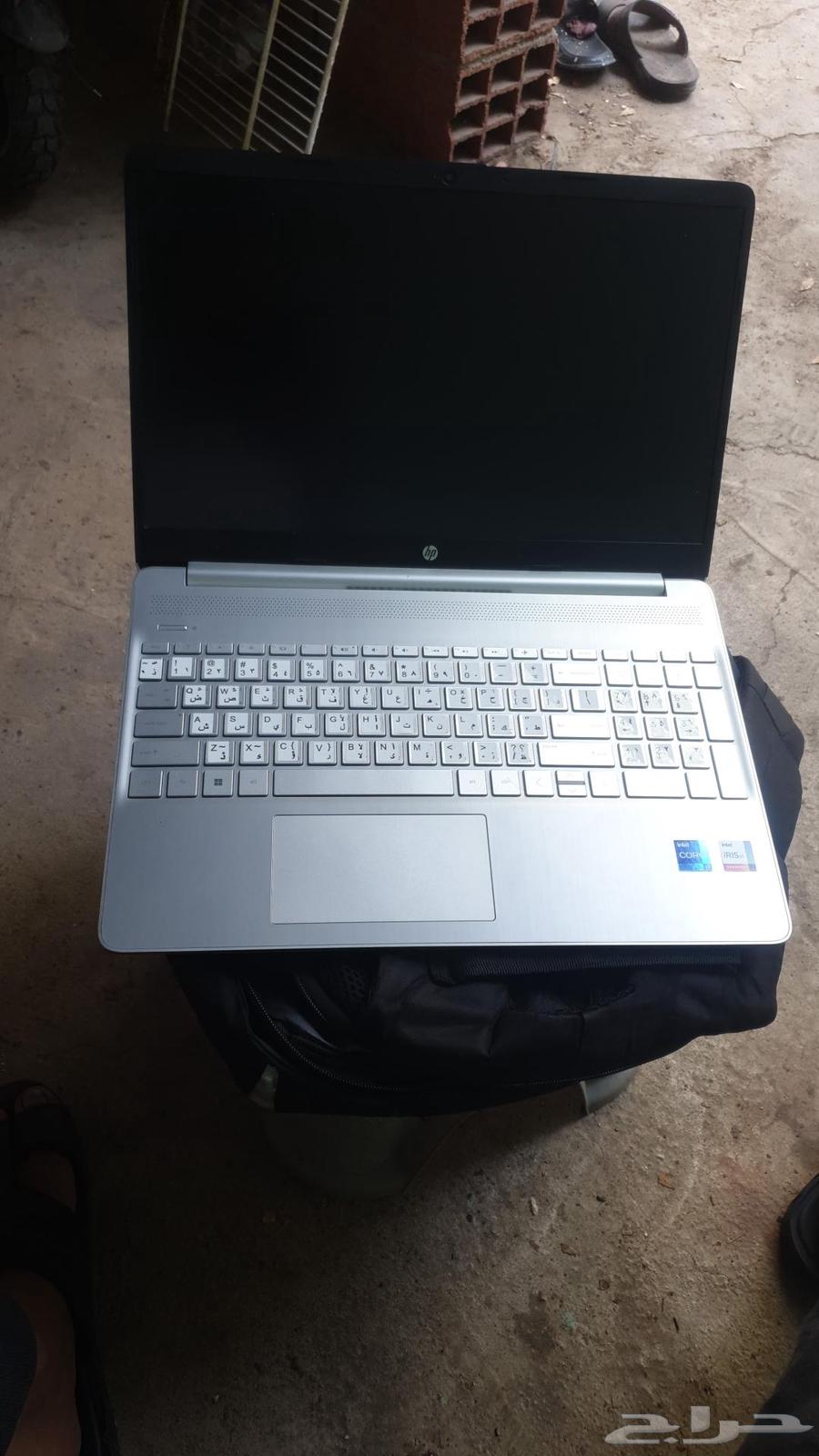 لابتوب HP cor i7 رام 8 مساحة 512 الجهاز جديد استخدام شهر موج64409380223617113